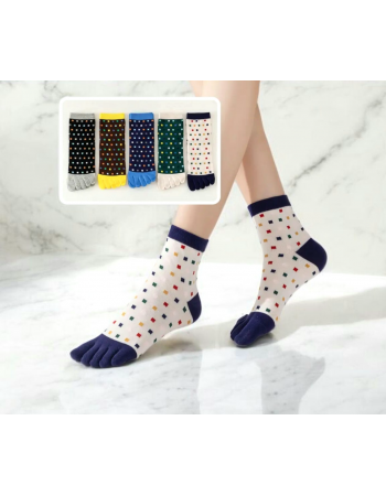 Чорапи с пръсти 1258 комплект 5 чифта 